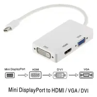 在飛比找Yahoo!奇摩拍賣優惠-3 合 1 Thunderbolt Mini DP 公頭轉 