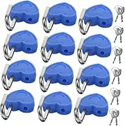 SHINEOFI 24 Set Mini Heart Padlock Travel Locks with Keys for Luggage Diaries and Small Lock Boxes Durable Design for Valentine Day Birthdays and Special Occasions