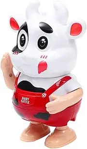 SUPVOX 1pc Musical Cartoon Cow with Lights Educational Dancing Cattle for Safe and Fun Plaything to Stimulate Imagination and Creativity