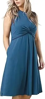 [Simple Wishes] Debra Nursing Dress | Women's Maternity Nursing Dress Sleeveless Dress for Breastfeeding