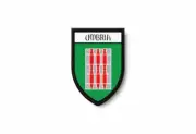 PATCH PATCHES EMBLEM IRON ON GLUE PRINT FLAG world crest italy umbria