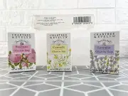 Vintage Crabtree & Evelyn 1997 3 X Soap Rosewater Lavender And Camomile