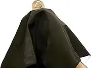 MilesMagic Magician's Deluxe Coin Production Hanky Gimmick (Black Handkerchief) Mid Air Magic Trick
