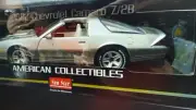 SUNSTAR 1985 CHEVY CAMARO Z28 1:18 Scale DieCast Model Car silver w/T-tops