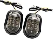 Front Rear Turning Indicator Lights 1 Pair Motorcycle 12V Turn Signals Light Shift Lights Blinker Indicator, for Grom MSX125 MSX 125 Turning Light Motorcycle Turn Signal Lights