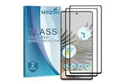 [Set of 2] Google Pixel 7 Pro (6.7") Tempered Glass Full Coverage Crystal Clear Premium 3D Edge 9H HD Screen Protector by MEZON (Pixel 7 Pro, HD Full)
