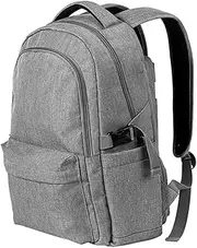 Cooling Fan Backpack for Outdoor Activities Portable Fan Backpack with Built-in Fan Summer Cooling Backpack - Ideal for Hiking and Travel Grey