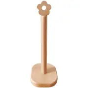 Paper Towel Holder Wooden Kitchen Roll Stand Organizer Free Standing Housewar...