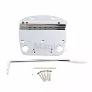 Chrome Mustang Termolo Tailpiece Bridge Vibrato & Whammy for Fender Guitar