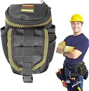 Electricians Tool Pouch,Utility Pouch Tool Belt Holster | Multiple Pockets Waist Bag, Oxford Cloth Storage Organizer, Work Accessories for Men