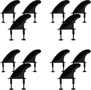 12Pcs Soft Top Surfboard Fins Sets for Softboard Paddle Board Surf Boards Accessories