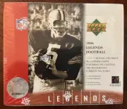 2006 UPPER DECK LEGENDS FOOTBALL FACTORY SEALED UNOPENED BOX