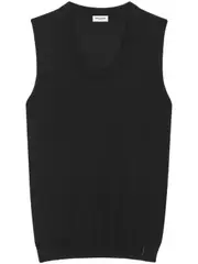 [Saint Laurent Paris] Saint Laurent Paris-Gilet In Maglia-Donna XS
