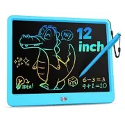 12 Inch LCD Writing Tablet with Anti-Lost Stylus, Erasable Doodle Board