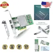 SFP+ Network Card with 10Gbps Speed - PCIE X8 Adapter with Class-Leading Support