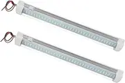 PAMINGONO 2x High-bright 12v-80v Car Led Strip Lights Interior Car Lights Strip for Trucks Caravan