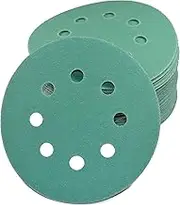 5" 8-Hole 220-Grit Sanding Discs for Porter-Cable 382 Random Orbit Sander Sandpaper 5-inch Abrasive, 50 Pack