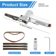 Mini Air Belt Sander Mini Handheld Angle Grinder Industrial Pneumatic Tool{