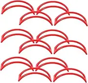 Homoyoyo Pack Mexican Tortilla Rack Taco Holder Stand Safe Taco Shell Holders Red Dishwasher Safe