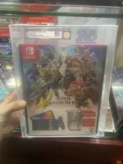 Nintendo Switch OLED Super Smash Bros. Ultimate Edition Console New VGA 90(Read)