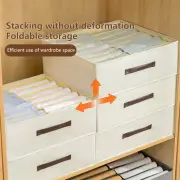 Closet Organizer Dustproof Storing 14 Grids Wardrobe Clothing Organizer Canvas