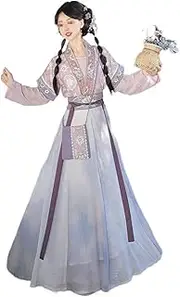 [IDZNFNFX] Hanfu Dress, Chinese Traditional Ancient Hanfu for Women's Cosplay, Stage, Photography,Medium