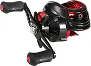 Staright Baitcasting Reel 18+1BB Ball Bearings Baitcasting Fishing Reel High Speed 7.2: 1 Gear Ratio Magnetic Brake System Baitcaster Reel