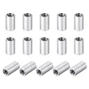 15 Pcs M3x10mm Round Aluminum Standoff Column Spacer Female for DIY