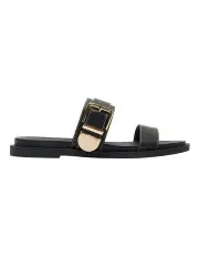 [Sandler] Malibu Sandals in Black Leather