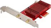 Wireless Network Card,for Intel AX200NGW 2400Mbps PCI-E Desktop Wireless Network Card,802.11ax 5.0 WiFi Desktop Computer Network Card for Win10/Linux