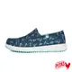 【Walk In Pitas】男鞋 WAVE BONES 時尚懶人鞋(PI2447-080 歡樂骷髏藍/藍綠)