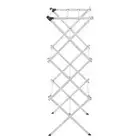 2 x EXTENDABLE TIER CLOTHES DRYER 11 Rails Airer Rack Laundry Space Saver Stable