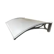 Altamonte 1200 x 700mm Havana Aluminium Composite Canopy With Plastic Brackets