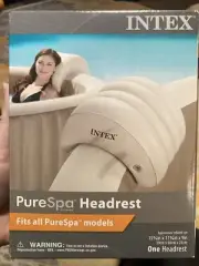 Intex PureSpa Removable Inflatable Hot Tub Lounge Headrest Pillow Spa Accessory