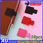 1/2/5/10Self-adhesive Elastic Loop Pen Holder Planner Notebook Diary Pencil Clip