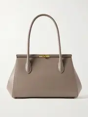 [Dolce & Gabbana] Dolce & Gabbana - Marlene Everyday Leather Tote - Neutral - One size One size Neutrals