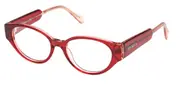 Max & Co. MO5094 068 Women’s Glasses Red Size 52 - Private Health Rebate - Blue Light Block Available