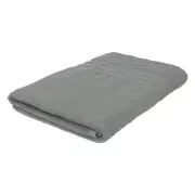 1x Grey 160cm x 90cm Cotton Bath Sheet Large Jumbo Soft Luxury Bathroom Towels