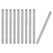 4x60mm Dowel Pins, 10pcs Round Head Flat Chamfered End Dowel Pin