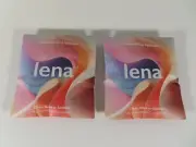 (2) Lena Menstrual Cup Sanitizer & Cleaner Case - Compact, Collapsible Silicone