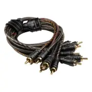 Audiopipe CPPMC3 3FT Length - 6-Channel Interconnect Cable