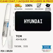TCM Touch Up Paint for Hyundai Black TUCSON IX35 ASH BLACK Pen Stick Scratch Chi