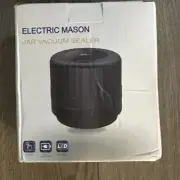 NEW Electric Mason Jar Vacuum Sealer for Mason Jars