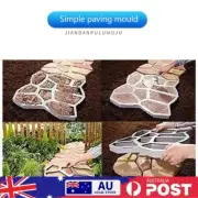 Concrete Molds DIY Paving Cement Brick Stone Garden Floor Tile Road Path Maker