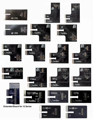 50x iTest Box S200 Screen Tester Flex Cables iPhone LCD/Touch Screen Testing