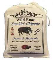 Julia's Wild Boar Chipotle Sauce and Marinade Mix, Makes 1 Quart of Sauce
