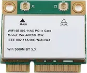 Wireless Net Card 5374M WiFi 6E 5G Triple Band Gigabit 6GHz Band PCB WiFi Card with Mini PCIE Port for Laptop