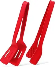 Cooking Spatula Clamp Tong Kitchen Clamp Tong BBQ Grill Utensil Set Silicone Material Baking Spatulas Multi-Functional Flipping