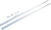 Compatible for Smart Compatible for Fortwo 2014 2015 2016 2017 Stainless Steel Side Door Body Molding Trim Car Accessories Stickers