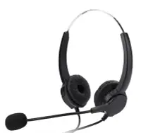 在飛比找樂天市場購物網優惠-雙耳耳機麥克風 含調音靜音 傳康 TRANSTEL DK6-